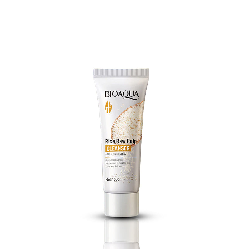 BIOAQUA Rice Raw Pulp Cleanser .(100g) – www.munasibstore.com