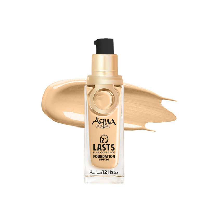 Aqua Color 12H Last Full Coverage Foundation