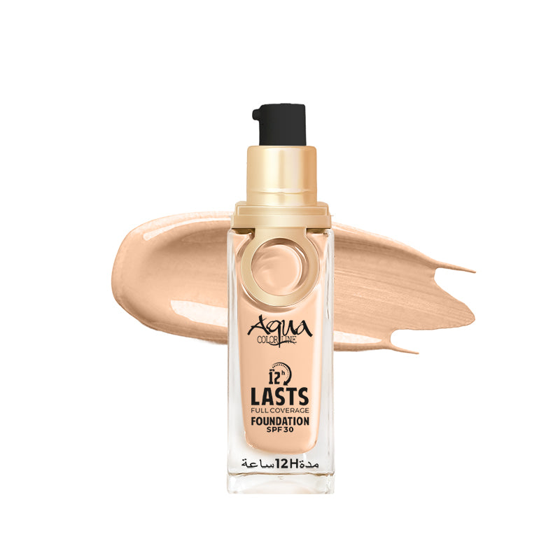 Aqua Color 12H Last Full Coverage Foundation