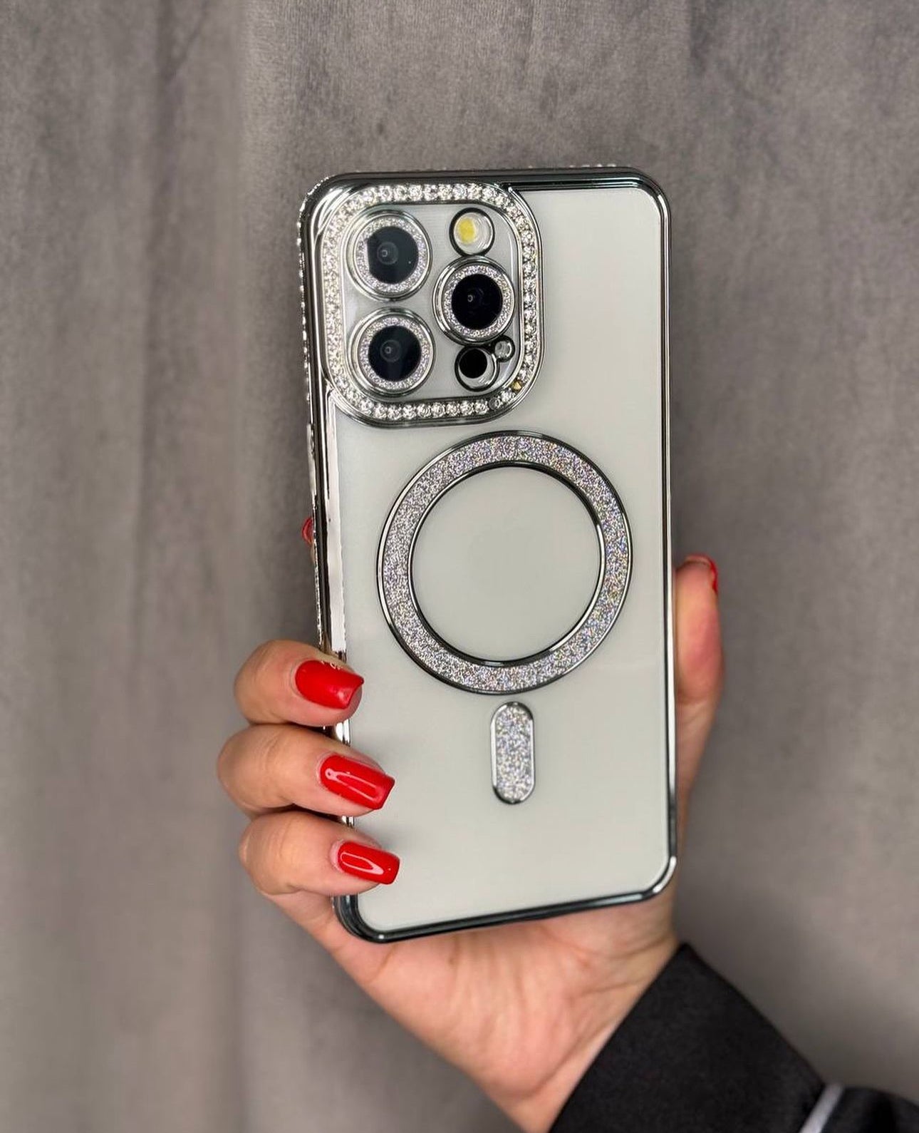 Sparkle Magsafe Crystal Clear Case