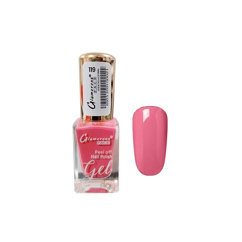 Glamorous Face Gel Peel Off Nail Polish (50 Colours)