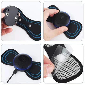 Mini Electric Ems Massager For Muscles Relaxation