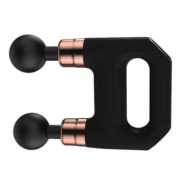 Rechargeable Double Head Electric Body & Neck Massager Deep Tissue Handheld Muscle Relaxation Gun