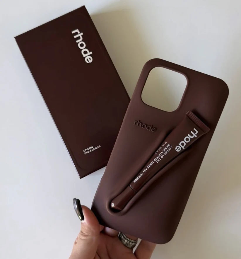 New Original Rhodes LipGloss 💄 Silicone Case With Box