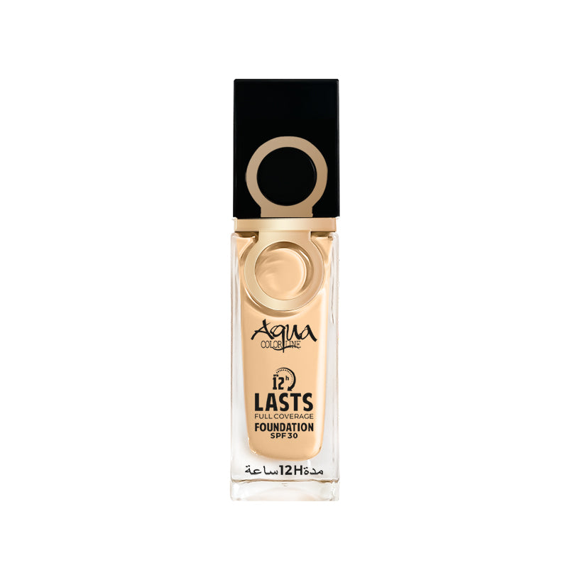 Aqua Color 12H Last Full Coverage Foundation
