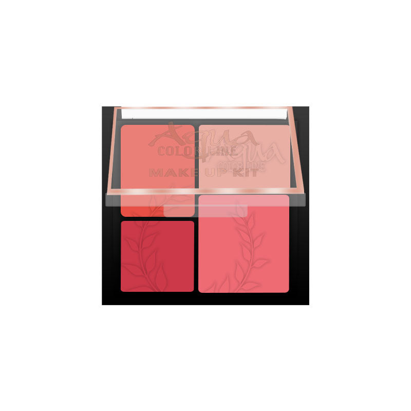 Aqua Color Line 4 Color Blusher Kit