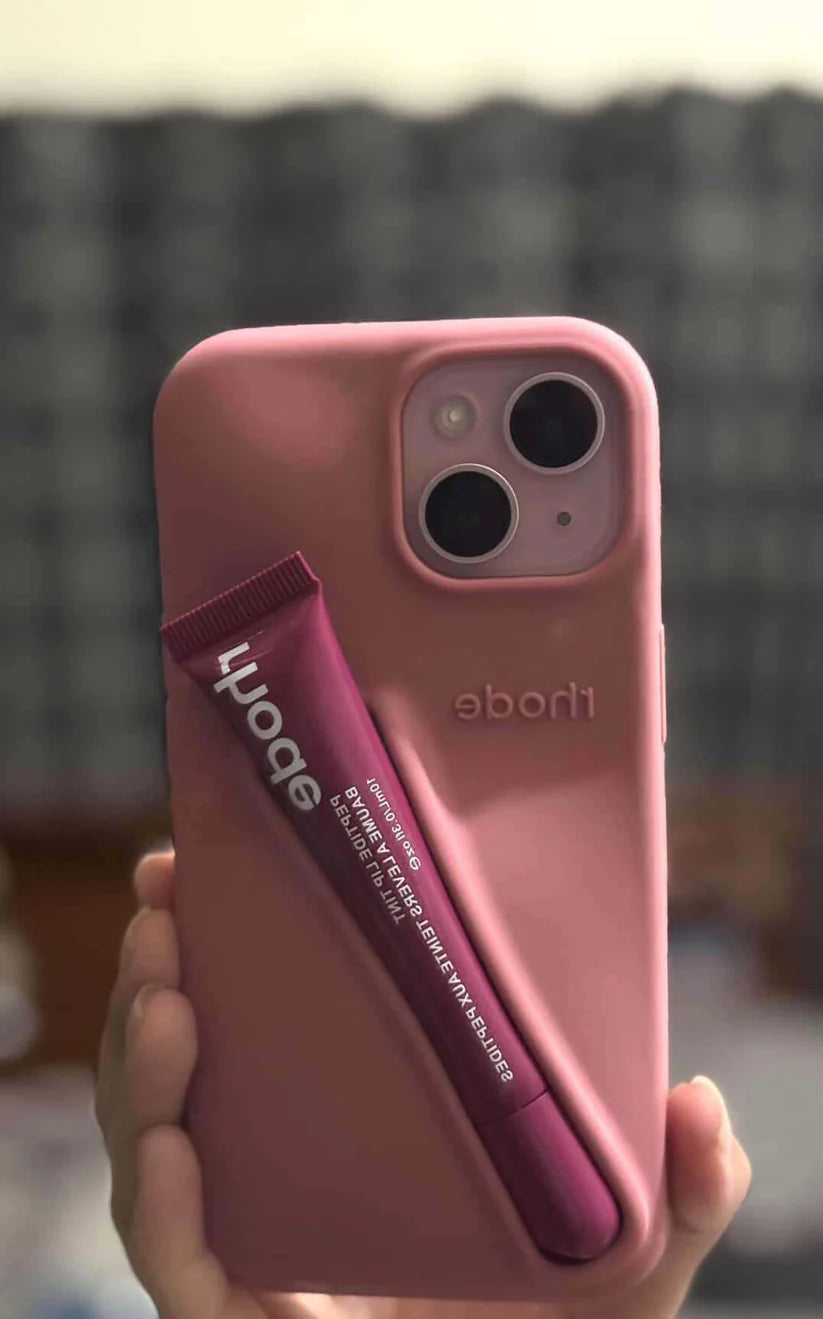 New Original Rhodes LipGloss 💄 Silicone Case With Box