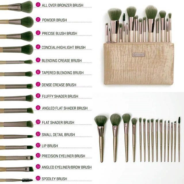 BH 15 Pieces Lavish Elegance Brush Set