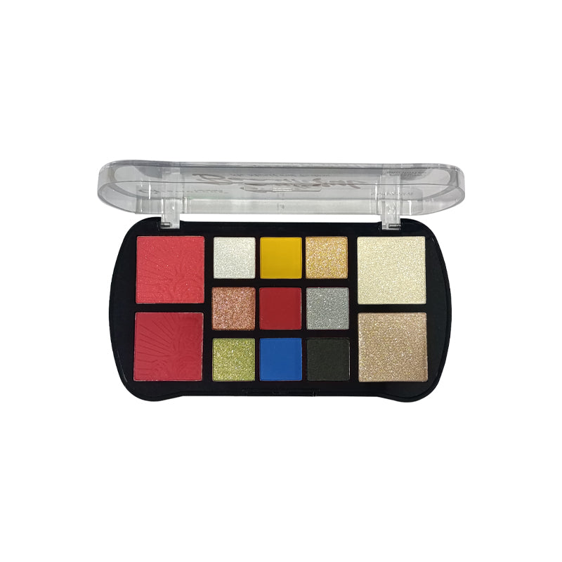 Glamorous Face 9+2+2 Eyeshade , Blush On & Highlighter Kit