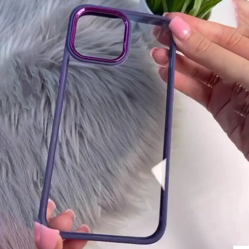 Royal Purple Edge Guard Case for iphone 14- 14 pro max