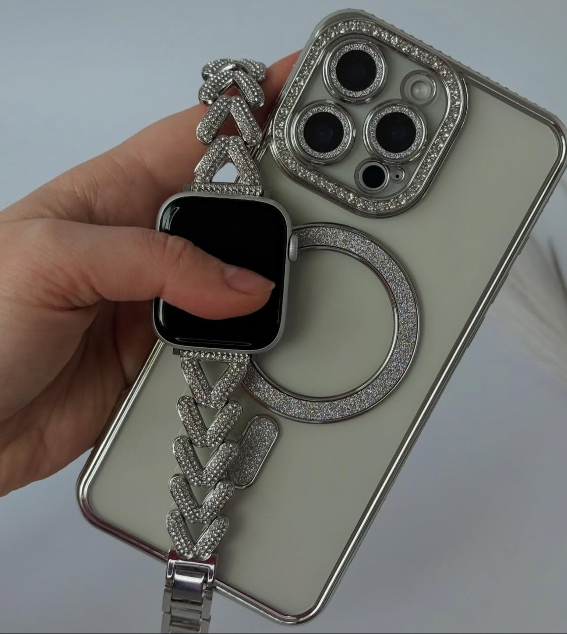 Sparkle Magsafe Crystal Clear Case