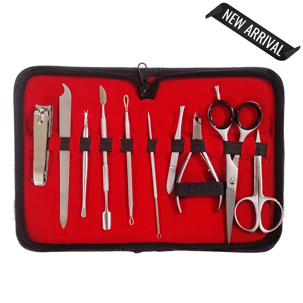 Glamorous Face 10 Pieces Professional Manicure Tool Kit
