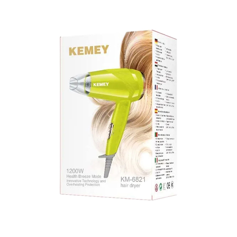 Kemei 1200W  Professional Hair Dryer KM-6821