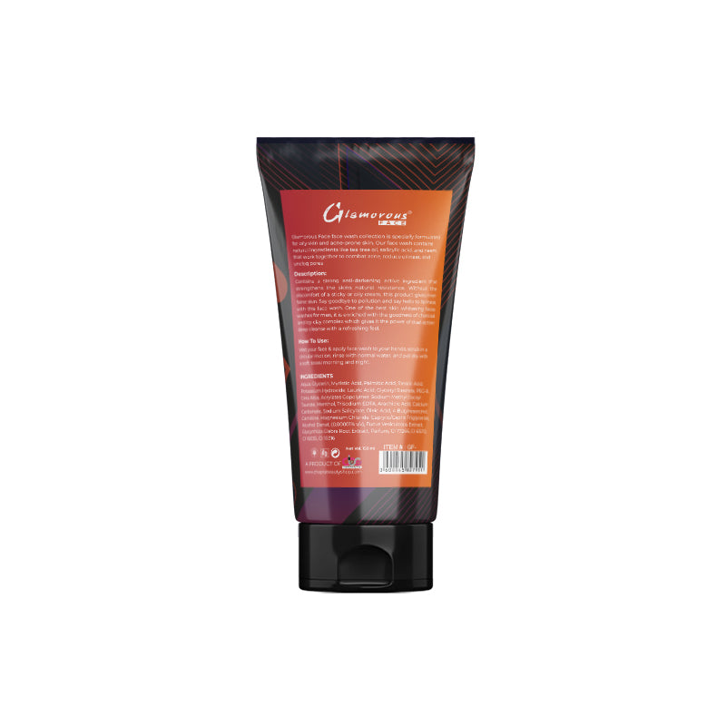 Glamorous Face Men Energy Charge Face Wash  Bright + Energizer