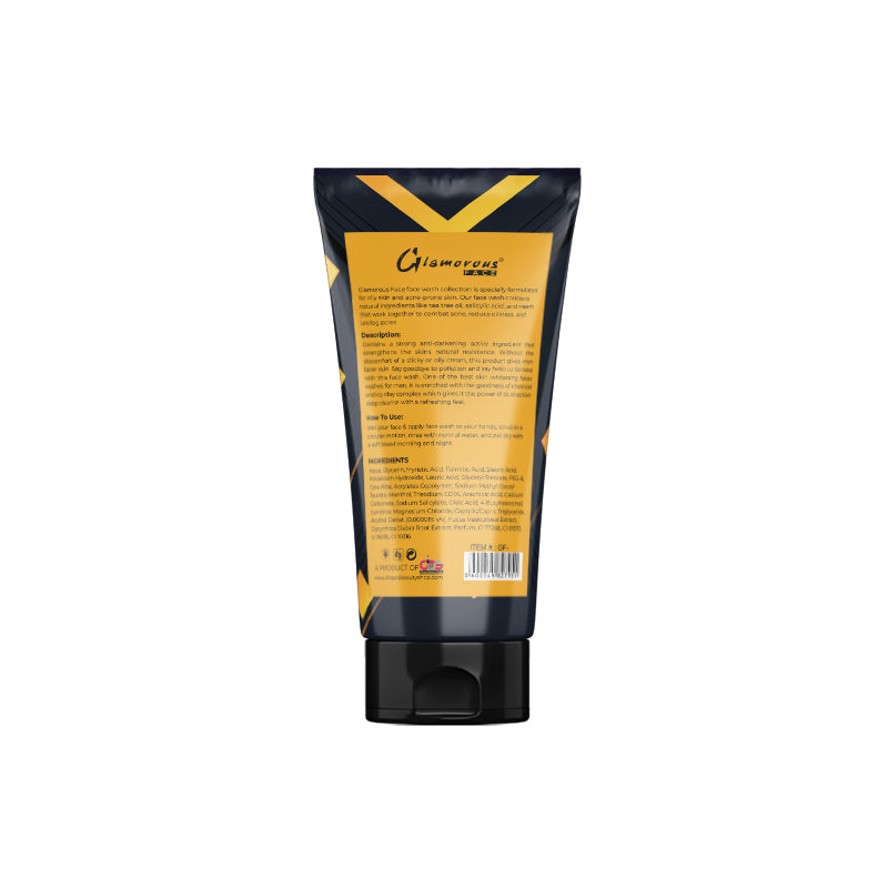 Glamorous Face Men Ultra Glow Face Wash Anti-Pollution