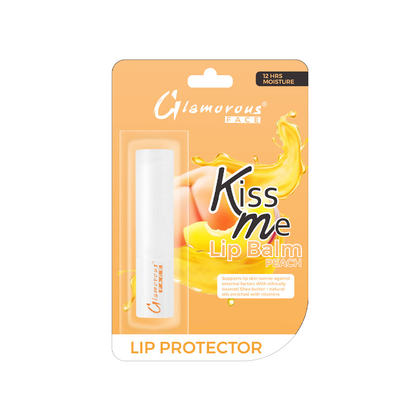 Glamorous Face Peach Lip balm