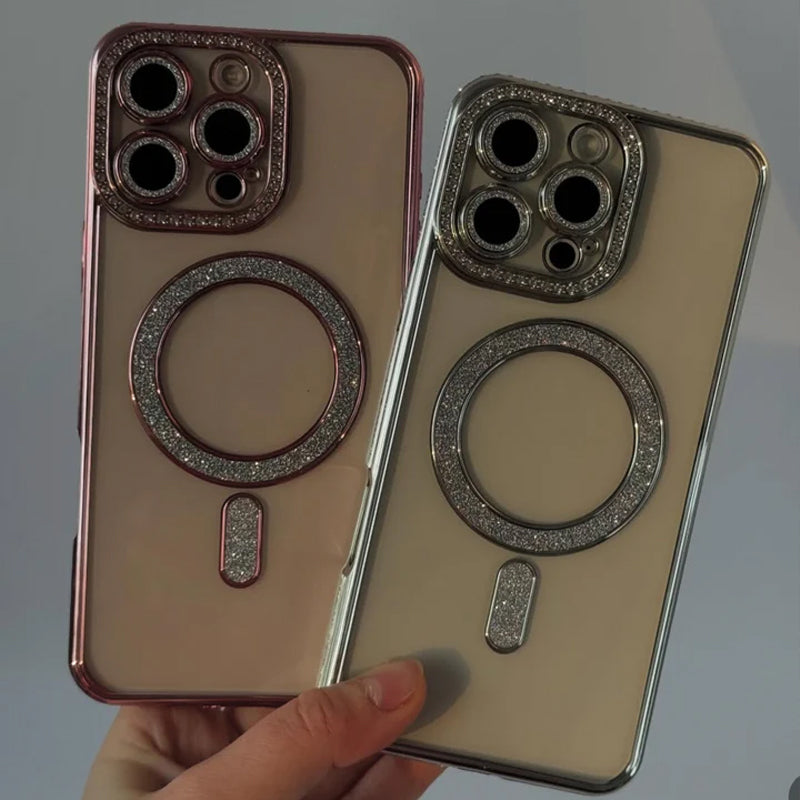 Sparkle Magsafe Crystal Clear Case