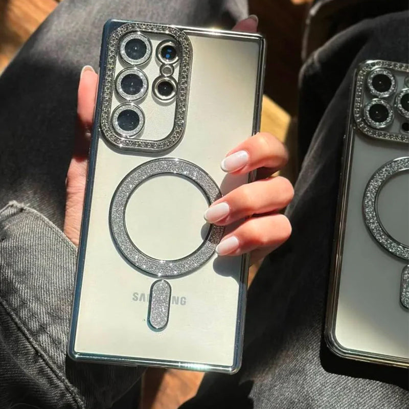 Sparkle Magsafe Crystal Clear Case