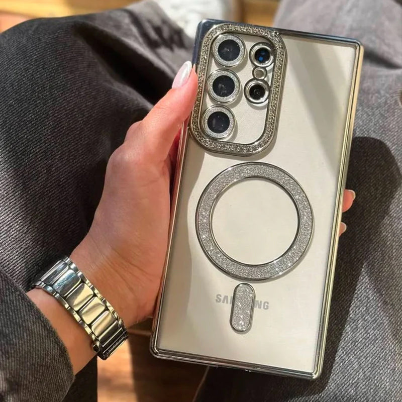 Sparkle Magsafe Crystal Clear Case