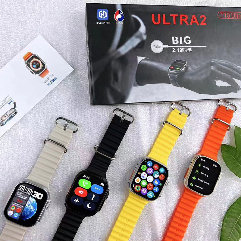 T10 Ultra 2 Smart Watch – 2.09" HD Big Screen for Ultimate Display