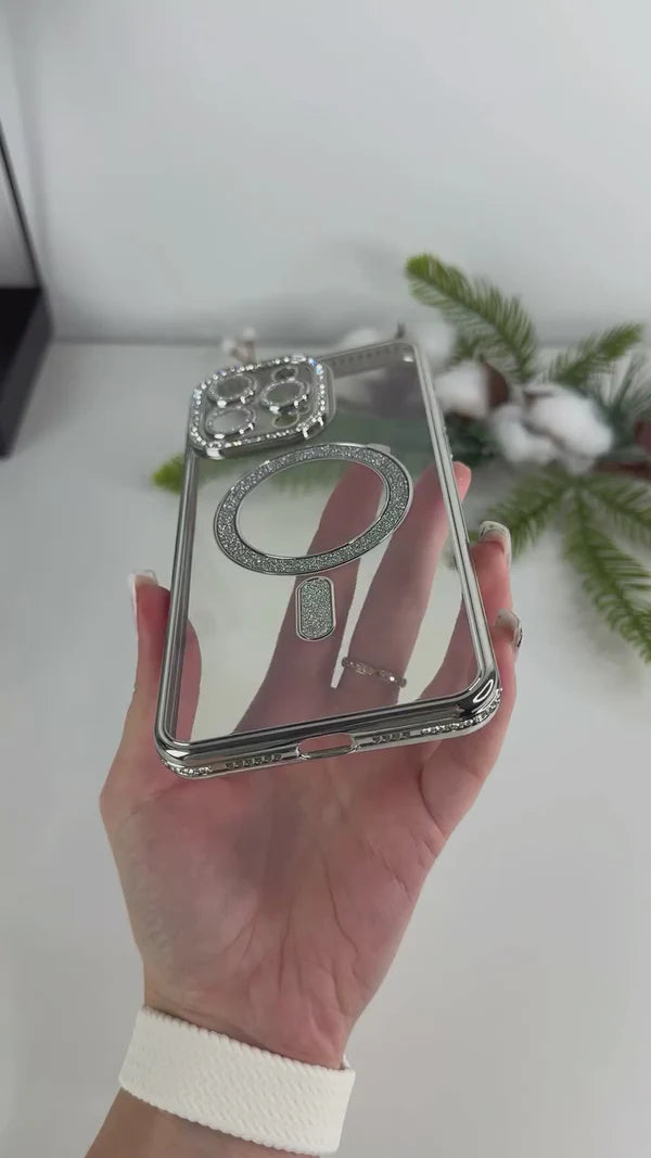 Sparkle Magsafe Crystal Clear Case