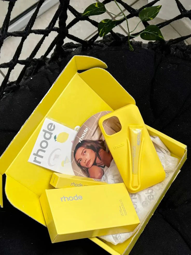 New Original Rhodes LipGloss 💄 Silicone Case With Box