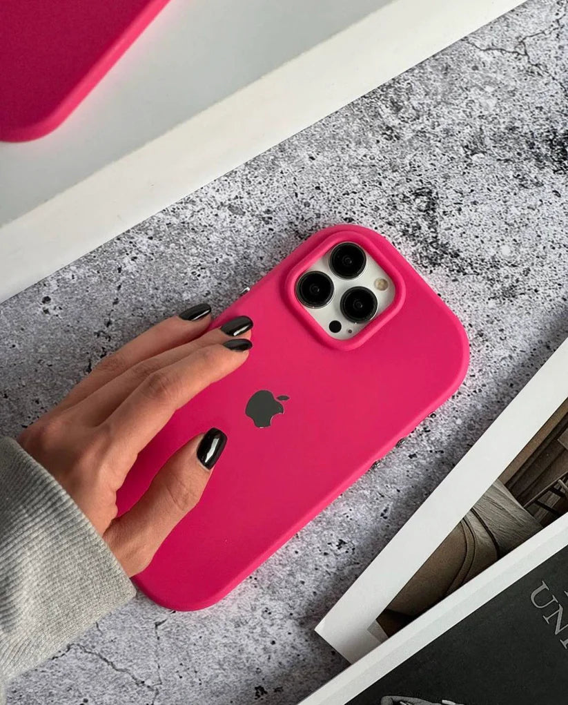 Smooth Edge Premium Silicone Case for iphone 14- 14 pro max