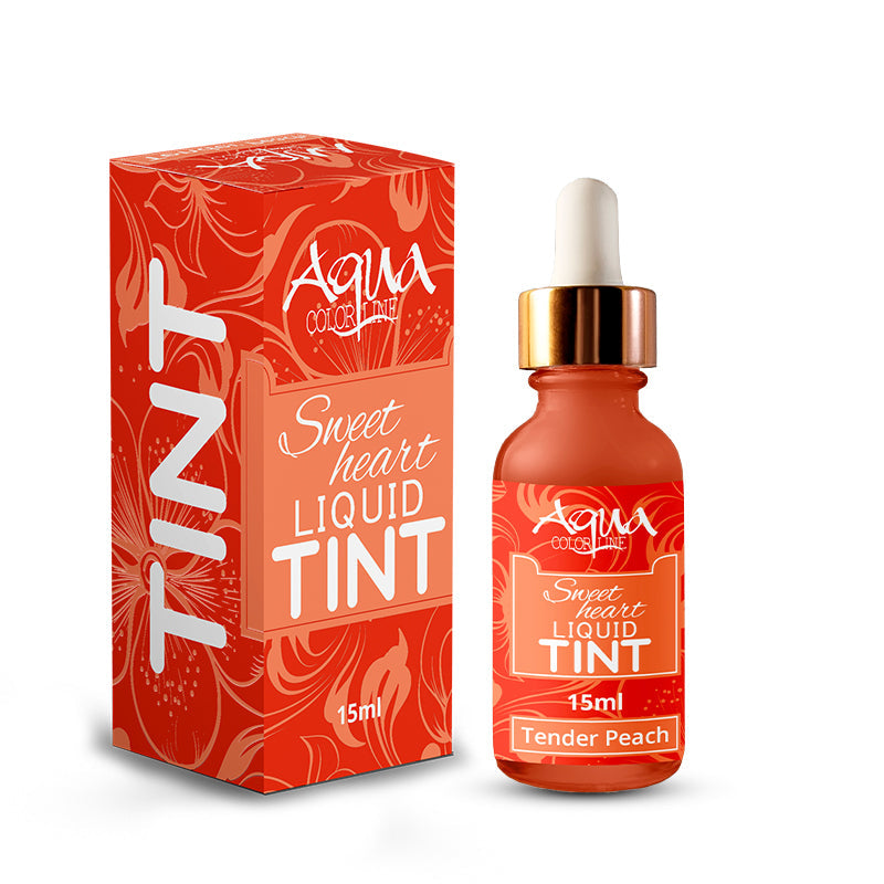 Aqua Color Line Sweet Heart Tint – Peach