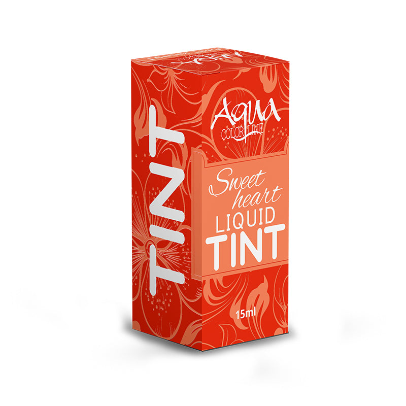 Aqua Color Line Sweet Heart Tint – Peach