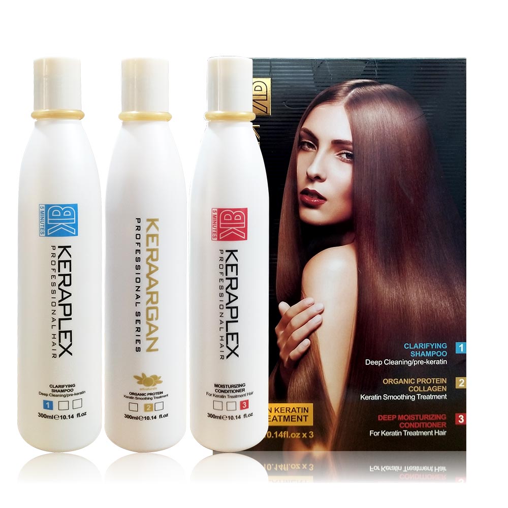 BK Keraplex Professional Brazilian Keratin Hair Treatment Kit 300ml