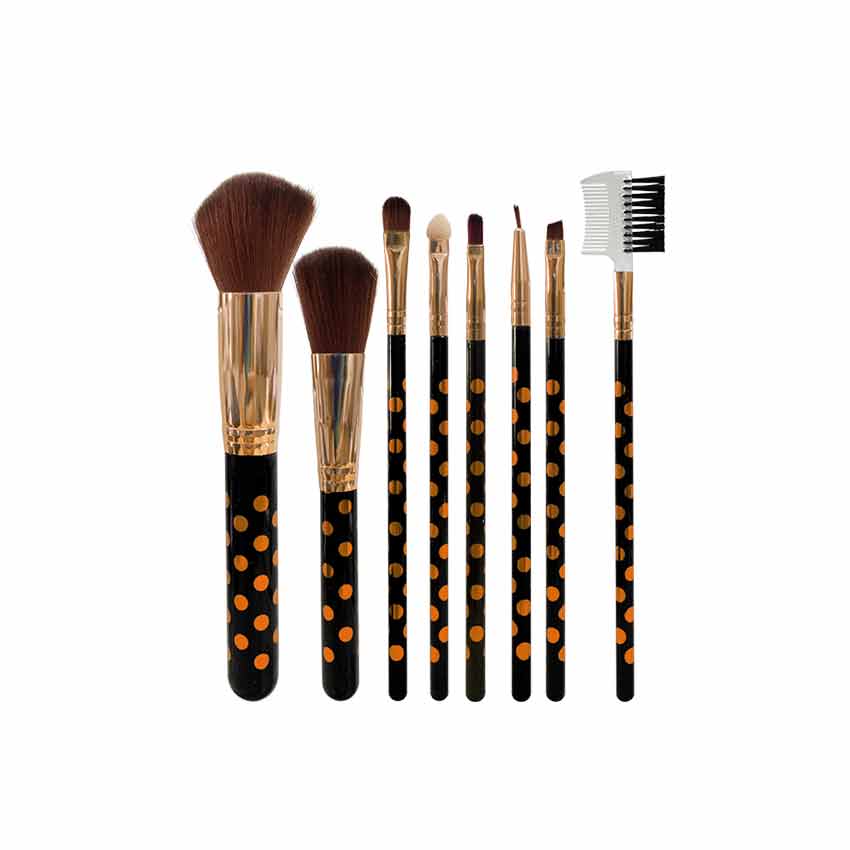 Glamorous Face  Pouch Brushset (3 Colours)
