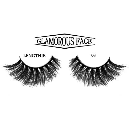 Glamorous Face Faux Mink 3D Eyelashes (14 Styles)