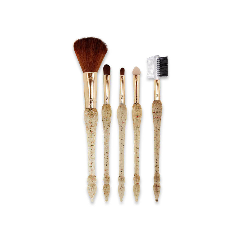 Glamorous Face 5 In 1 Makeup Brush Set